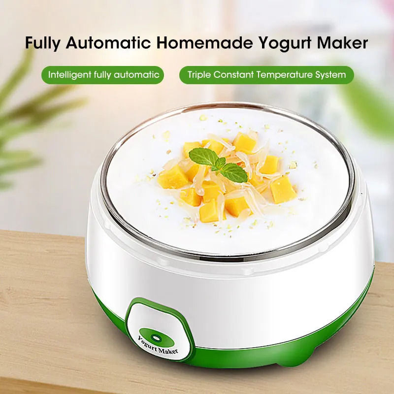 1L Electric Mini Yogurt Maker Automatic Multifunctional 220V Household Rice Wine Maker DIY Yogurt An