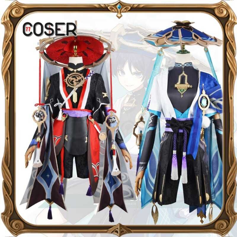 ❤ 【Coser 77】Genshin Impact Kunikuzushi Balladeer Scaramouche Cosplay Everlasting Lord Of Arcane