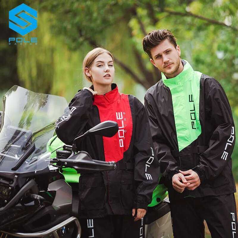 ชุดเสื้อกางเกงกันฝนสำหรับมอเตอร์ไซค์ ระบายอากาศ thumbnail 4