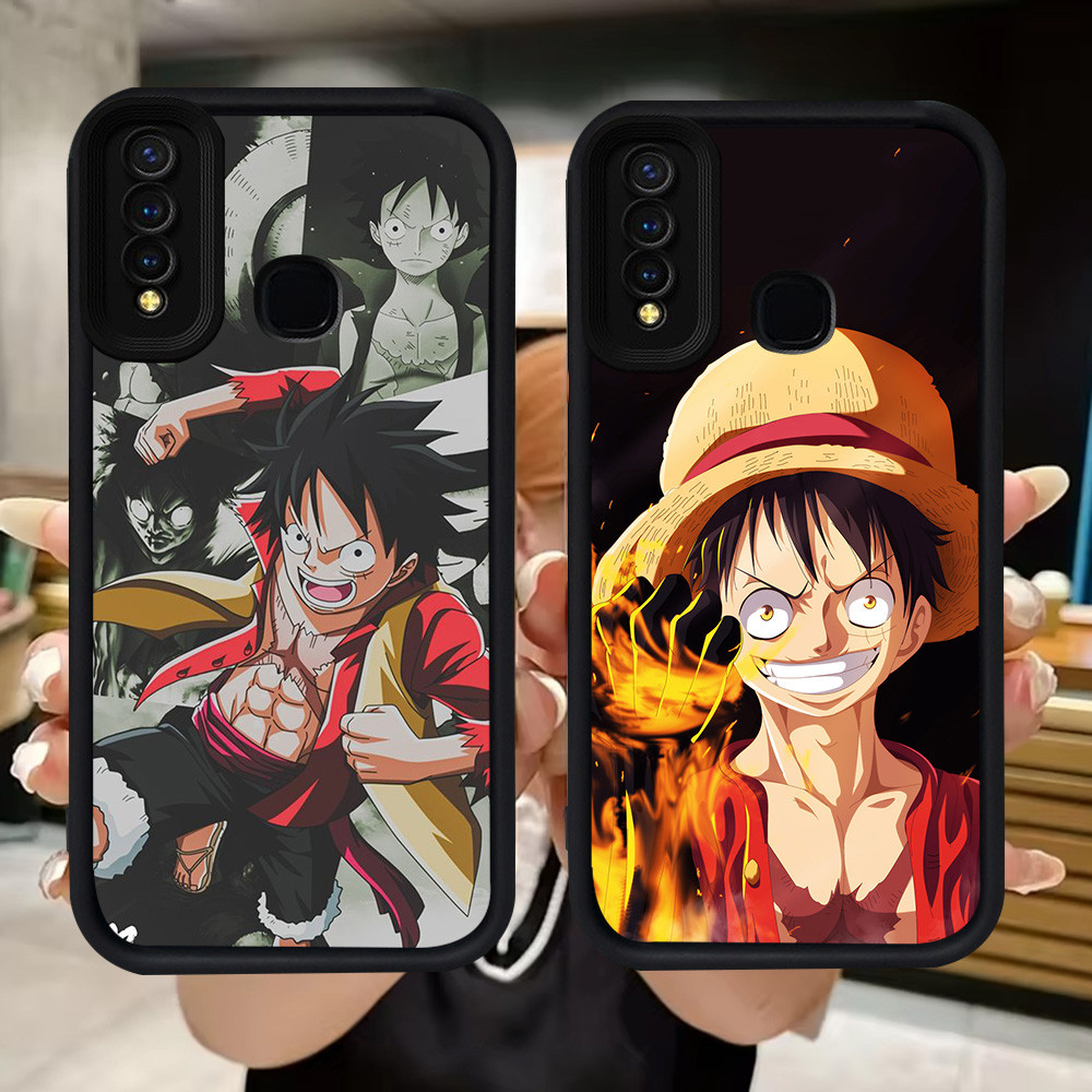 Q28 One Piece Luffyปลอกอ่อนสําหรับVIVO Y30 Y50 Y19 V9 Y95 Y93 Y12 Y91 Y30i Y15 Y17 Z1 Pro Y91C