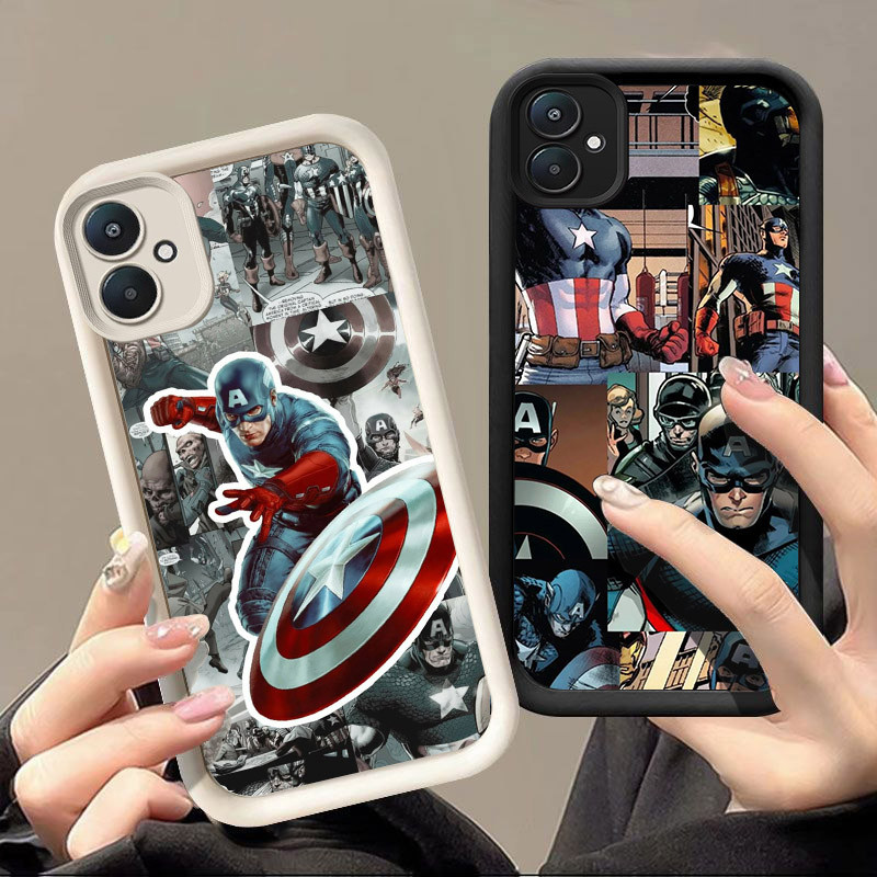 Y5 กัปตันอเมริกาปลอกสําหรับ Xiaomi Redmi Poco C65 13C A2 14T 14 K60 13T A1 Ultra Pro 5G