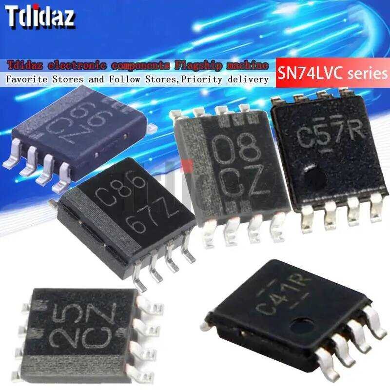 SN74C2G157 หมายเลข SN74C2G66 SN74C2G86 SN74C2G08 SN74C2G241 SN74C2G125 SN74C2G240 แบบ VSSOP8 C157 C6