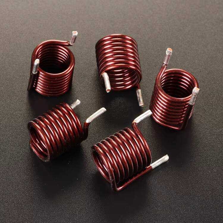 8.5 UH Coil Hollow Coil อุปกรณ์เหนี่ยวนํา 1.8 ลวดเส้นผ่านศูนย์กลางภายใน 12 ทองแดงขดลวดลวดอุณหภูมิสูง