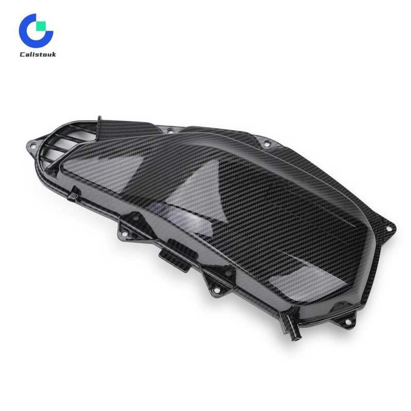Hittime Carbon Fiber Motorcycle Air Filter Cover For Honda Click 125/150 V2 Game Changer