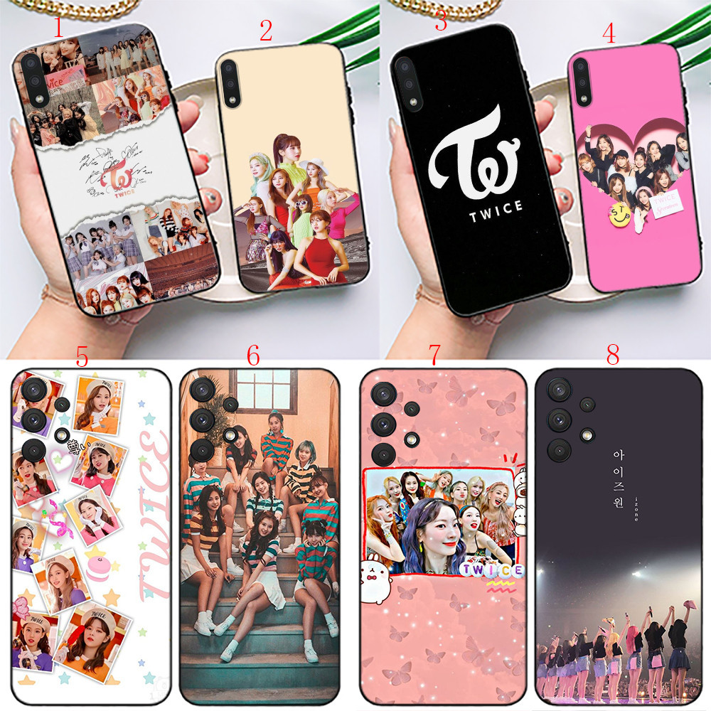Samsung S21 Ultra S21 Plus S21 Fe Note 8 9 10 Plus Lite S30 20 Ultra B105 TWICE K POP เคสโทรศัพท์สีด