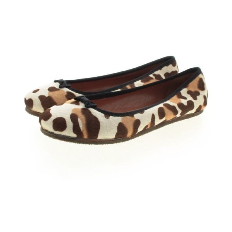 ALAIA M Shoes beige Women White Panther brown 22.0cm Direct from Japan Secondhand