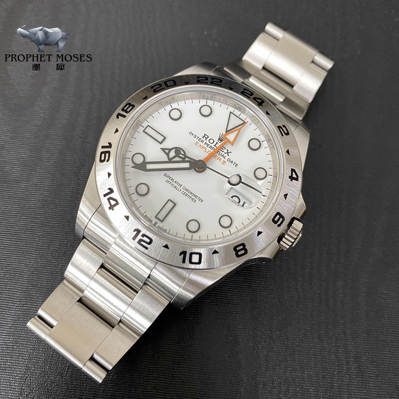 นาฬิกาข้อมือผู้ชาย Rolex Explorer Type II226570- 0001เคสเส้นผ่านศูนย์กลาง42มม