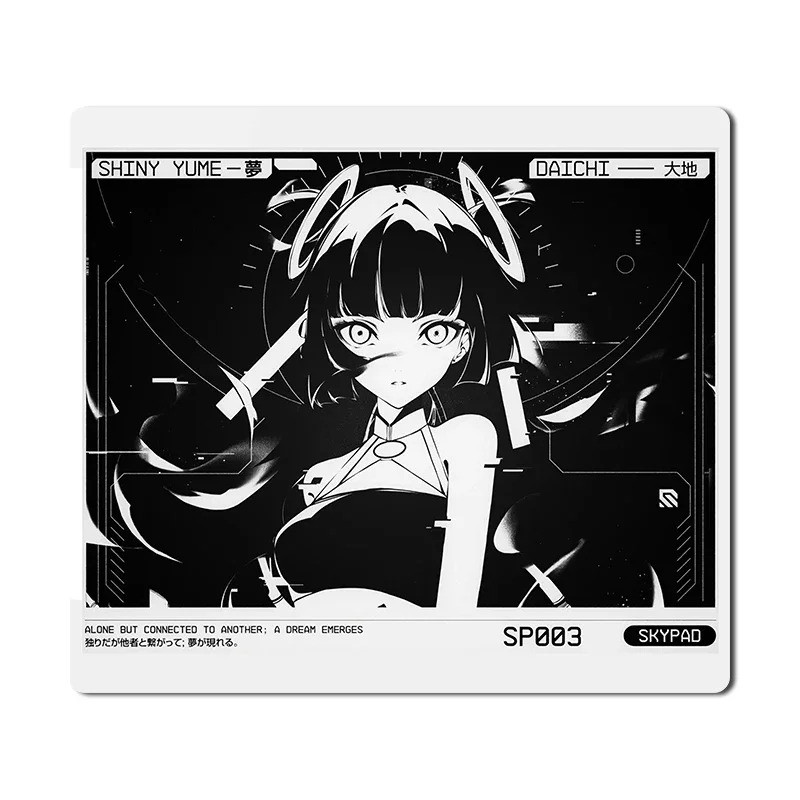 SORA Skypad YUME Glass Gaming Mouse Pad Tempered อัพเกรดเรียบ Frosted พื้นผิวโ