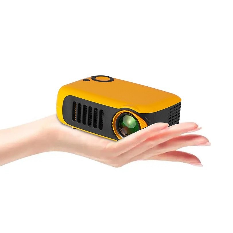 A2000 LED Mini Projector รองรับ1080p Projector รองรับ HDMI USB Audio Portable Home Media Video Play