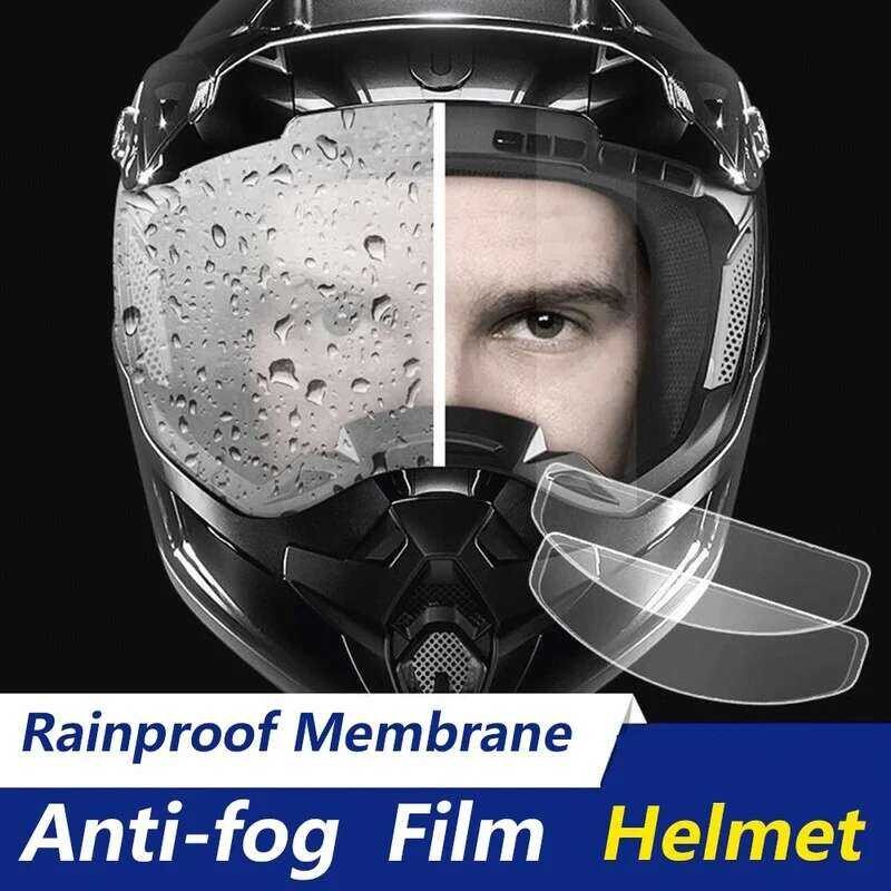 Simpson ฟิล์มสติ๊กเกอร์เคลือบนาโนกันฝ้ากันฝนสำหรับหมวกกันน็อค Iron Warrior Ls2