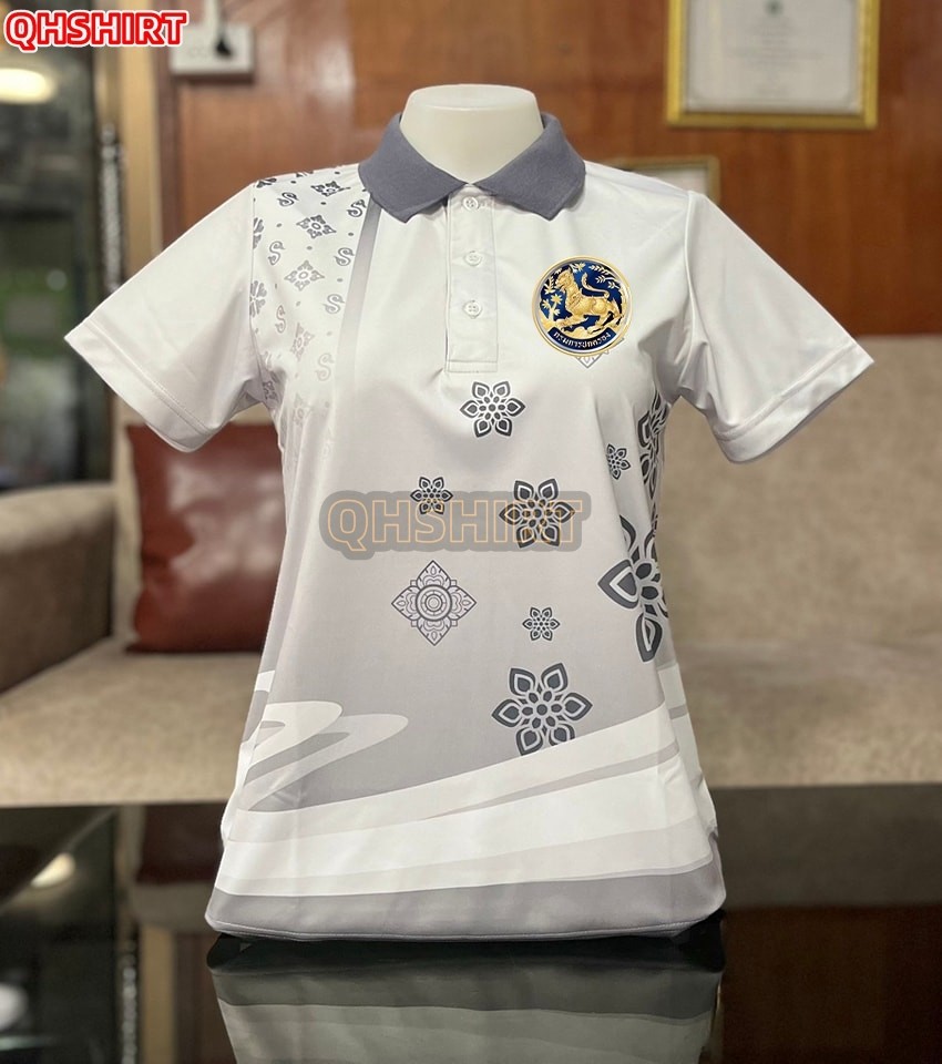 25-26เสื้อโปโล พิมพ์ลาย ทรงผู้ชาย ทรงผู้หญิง( สาธารณสุข สพฐ อปท มหาดไทย อสม สำนักงานคณะกรรมการการศึกษาพื้นฐาน)235