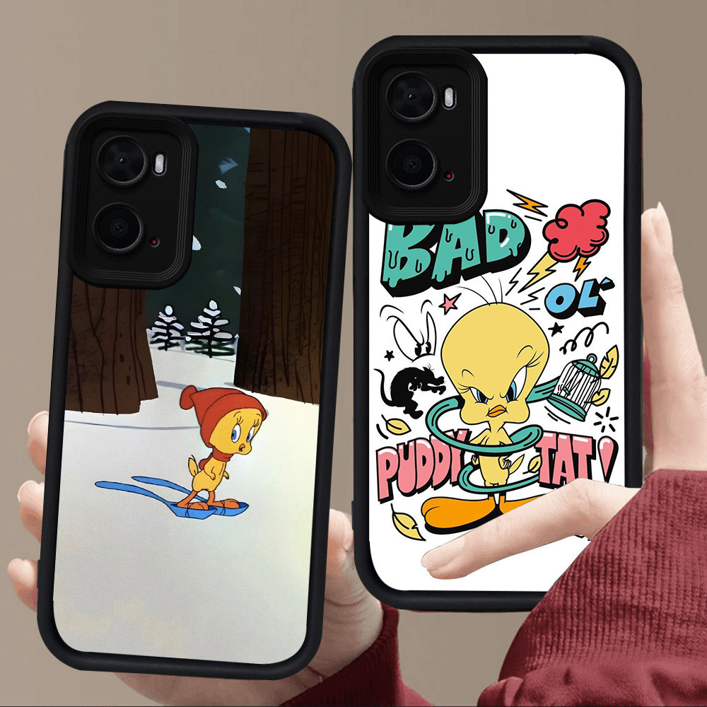 E97 Twenty สําหรับซิลิโคนสีดํา OPPO A57 A96 A76 A57e A77 A36 A57s A77s