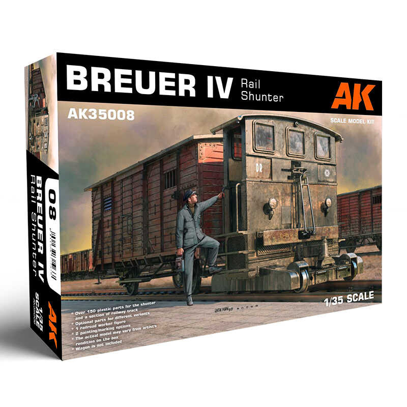 ชุดโมเดล AK SCALE AK35008 1/35 BREUER IV ตัวเปลี่ยนเกียร์