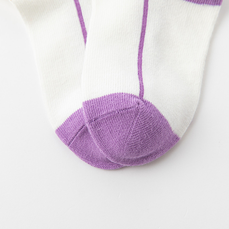 【กรุงเทพฯ จัดส่ง】5 คู่ สาวถุงเท้าเด็กฤดูใบไม้ร่วงและฤดูหนาวกลางลูกวัวการ์ตูนสัตว์กระต่ายแบบน่ารักถุงเท้าเด็ก - รูปที่ 5