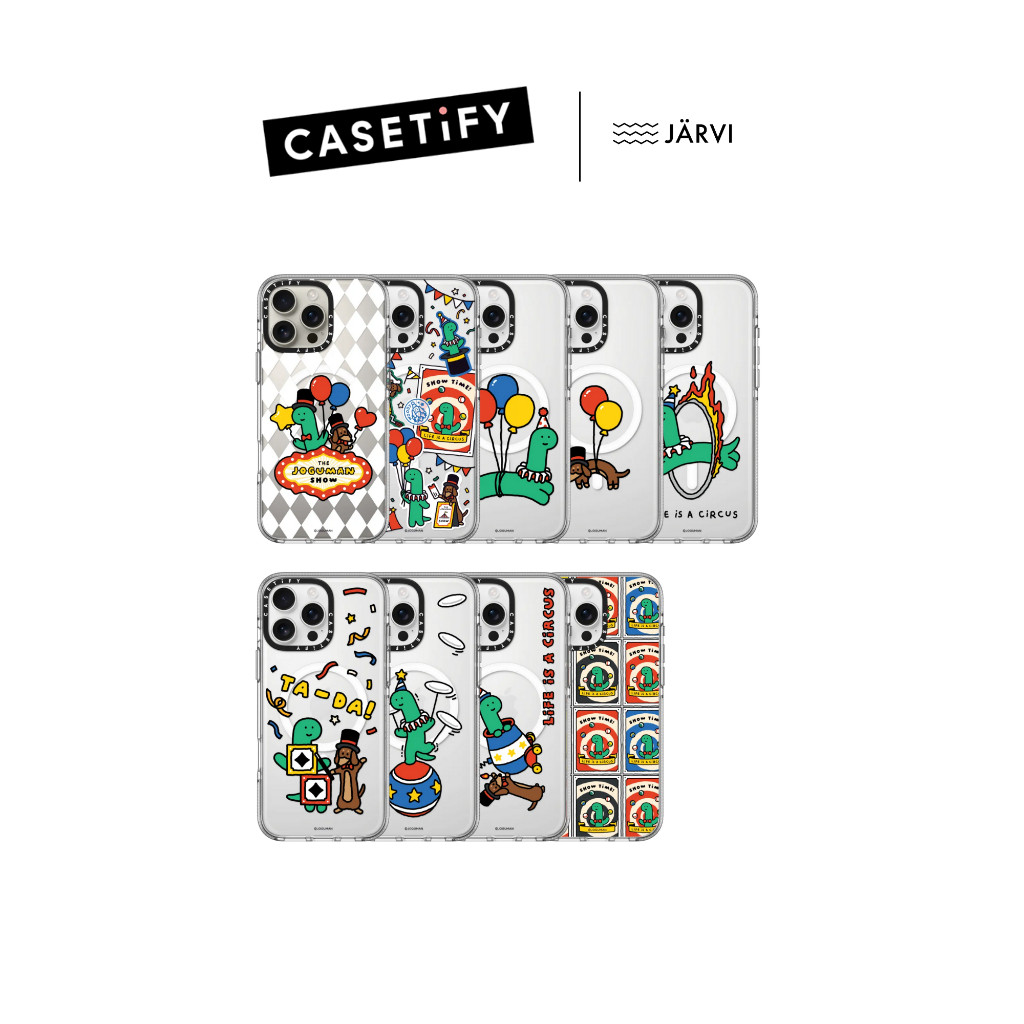 ♞CASETiFT | JOGUMAN BLACK IS THE NEW BLACK Clear Case 2025