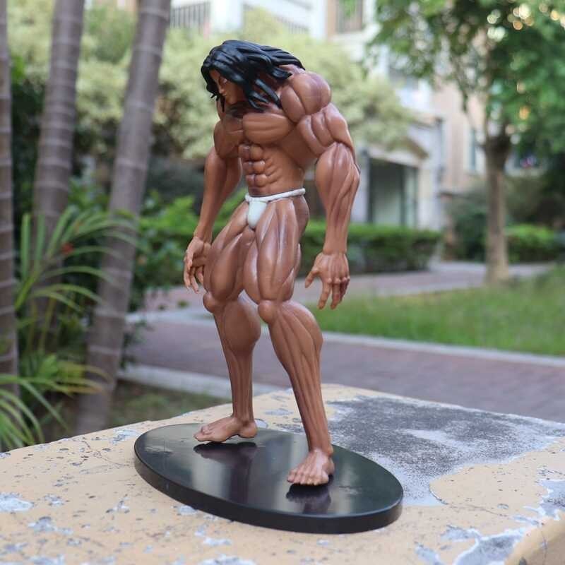 ➧ Hanma Baki Ogres Sons Pike Action Figure โมเดลของเล่นคอลเลกชัน 22 ซม