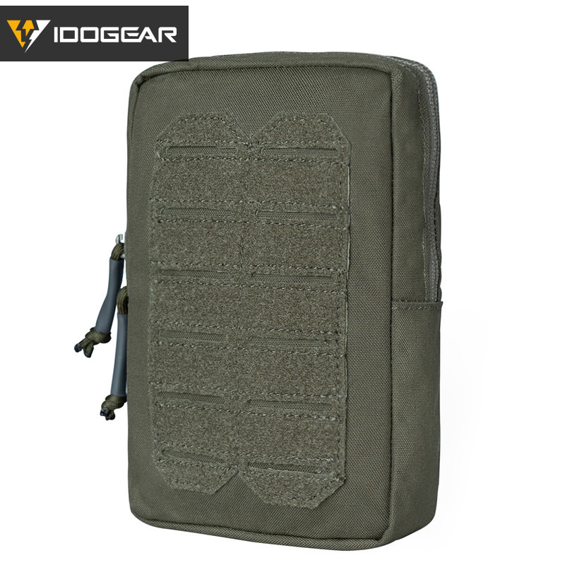 Idogear Tactic Utility Pouch MOLLE น้ําหนักเบา EDC Micro Med Kit มัลติฟังก์ชั่น Sundries กระเป๋ารีไซเคิล 3578