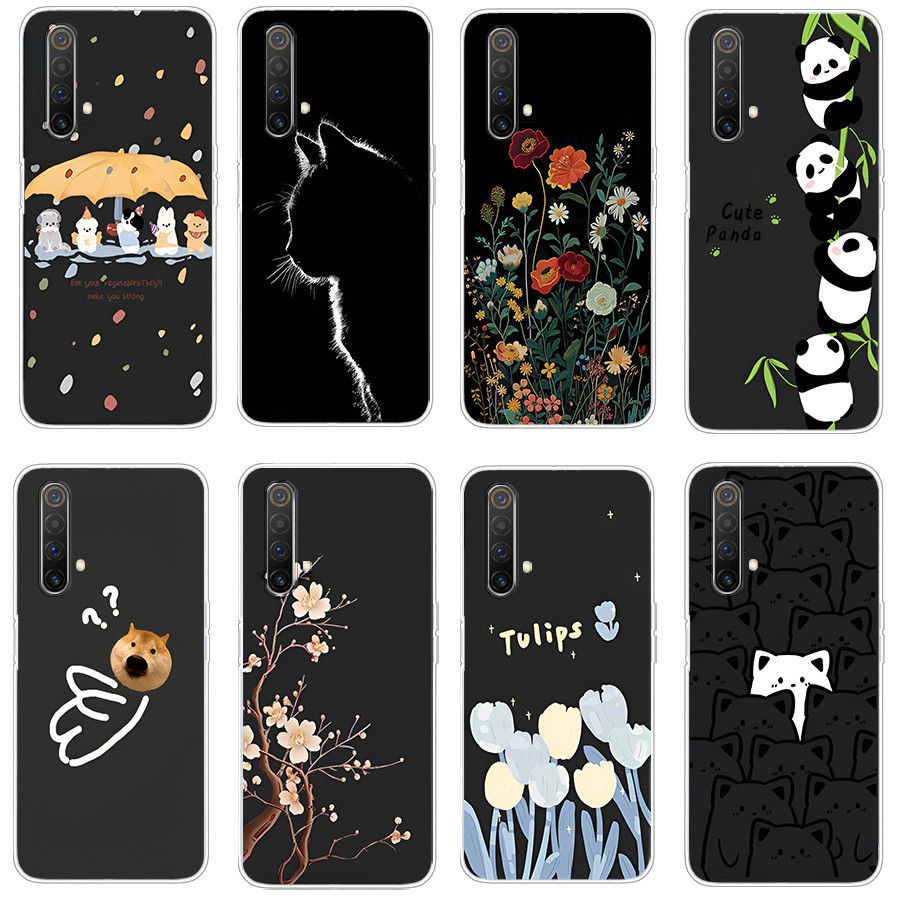 เคสสําหรับ oppo Realme X3/X50m/X50 5G Soft Case TPU พิมพ์ฝาครอบโทรศัพท์