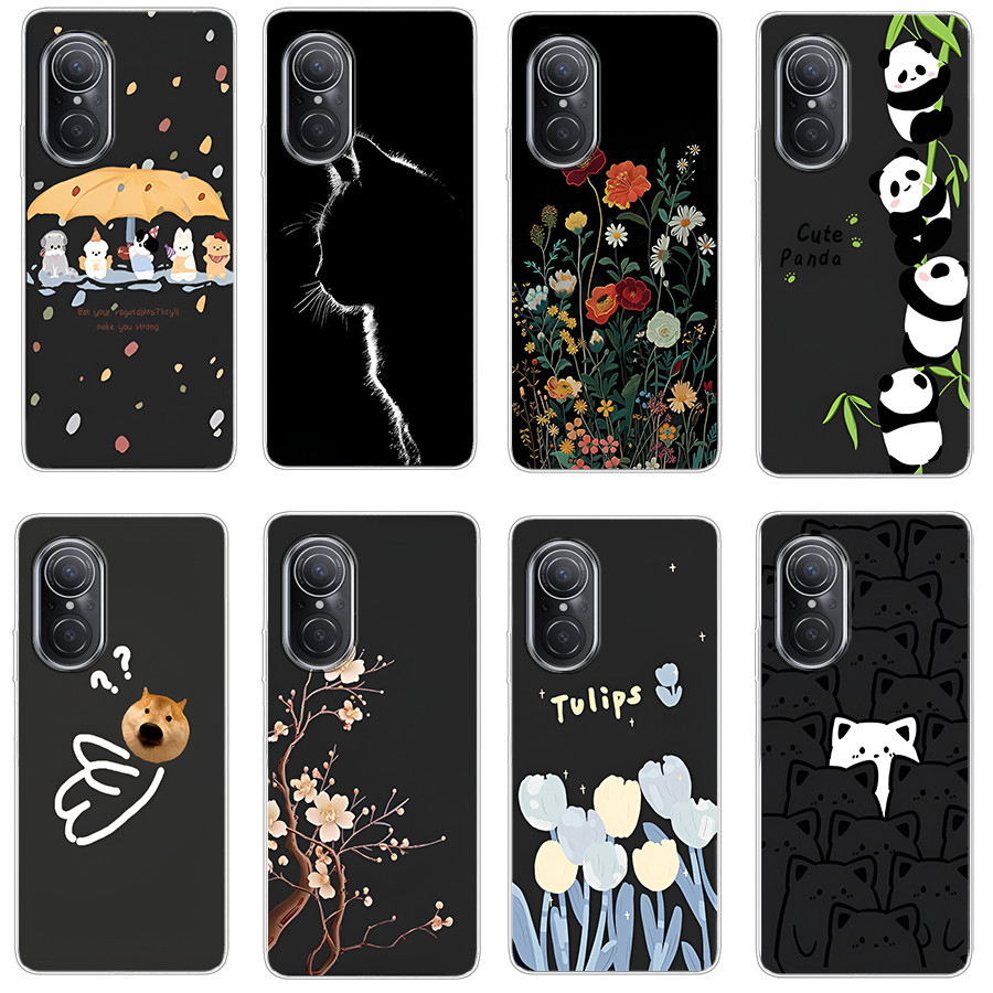 ปลอกสําหรับ huawei nova 9 se Soft Case TPU พิมพ์ฝาครอบโทรศัพท์