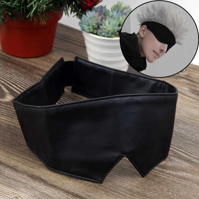 ➧ Jujutsu Kaisen Gojo Satoru ผ้าปิดตา Cosplay Props Goggles Sleep Eye Mask