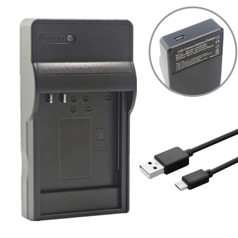 USB 7 Battery Charger for DMW-BCG10 Lumix DMC-3D1 TZ6 TZ7 TZ8 TZ10 TZ19 TZ20 TZ27 TZ30 TZ31 ZR1 Z