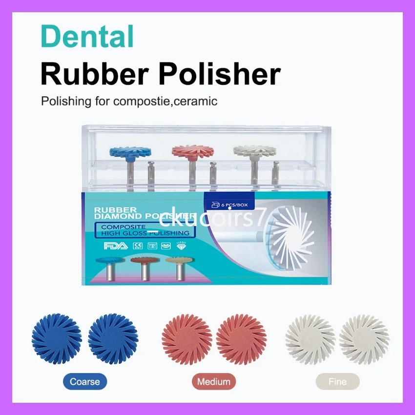 AA Denspay Dental Composite Resin Polishing Disc Kit Composite Resin Self-Glazed Polishing Disc Whe