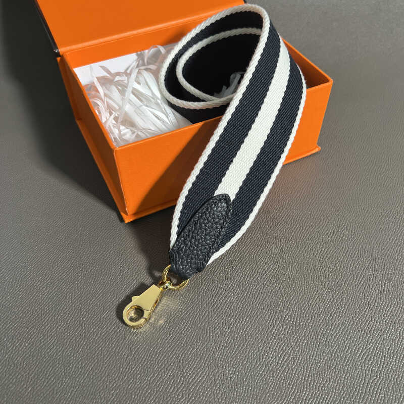 สายคล้องไหล่ผ้าใบกว้าง 1C0 5 ซม. คุณภาพสูงพร้อมหนัง