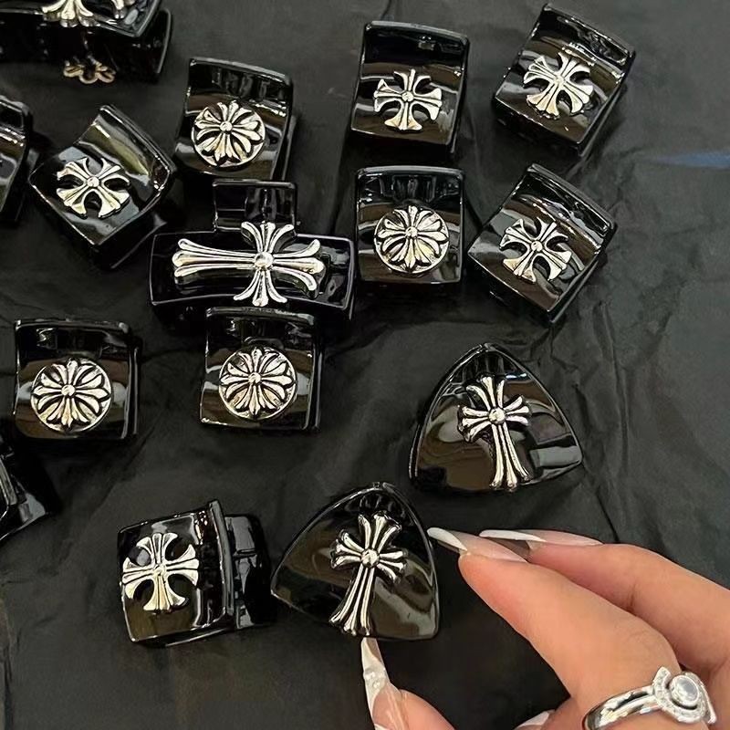 Chrome Hearts Cat Girl ~ Yang Mi เครื่องประดับผมหวานและเผ็ดแบบเดียวกันของ Yang Mi สันสกฤตข้ามคลิปหน้