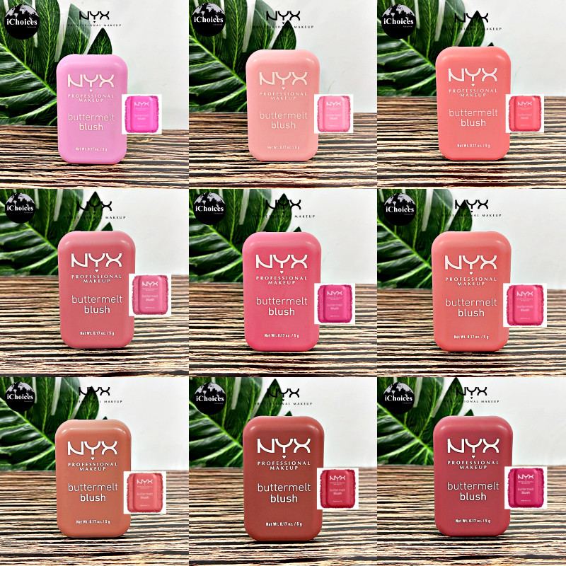 [NYX] Professional Makeup Buttermelt Blush 5g บลัชออน เนื้อแมตต์ สูตรวีแกน ติดทนนาน