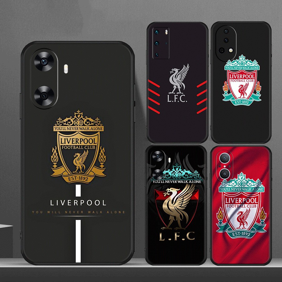 K2F ฟุตบอล Liverpool FC สําหรับ Huawei Y7A Y8P Y9A Y6 Y5 Y6s Prime Pro Y7 TPU ซิลิโคนอ่อนนุ่มเคสป้อง
