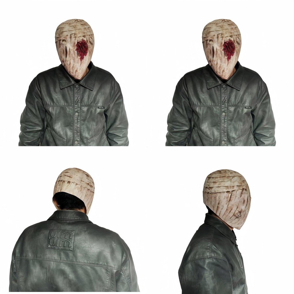 หน้ากากธีมสยองขวัญ Latex Silent Hill พยาบาลสําหรับเครื่องแต่งกายคอสเพลย์และฉลอง