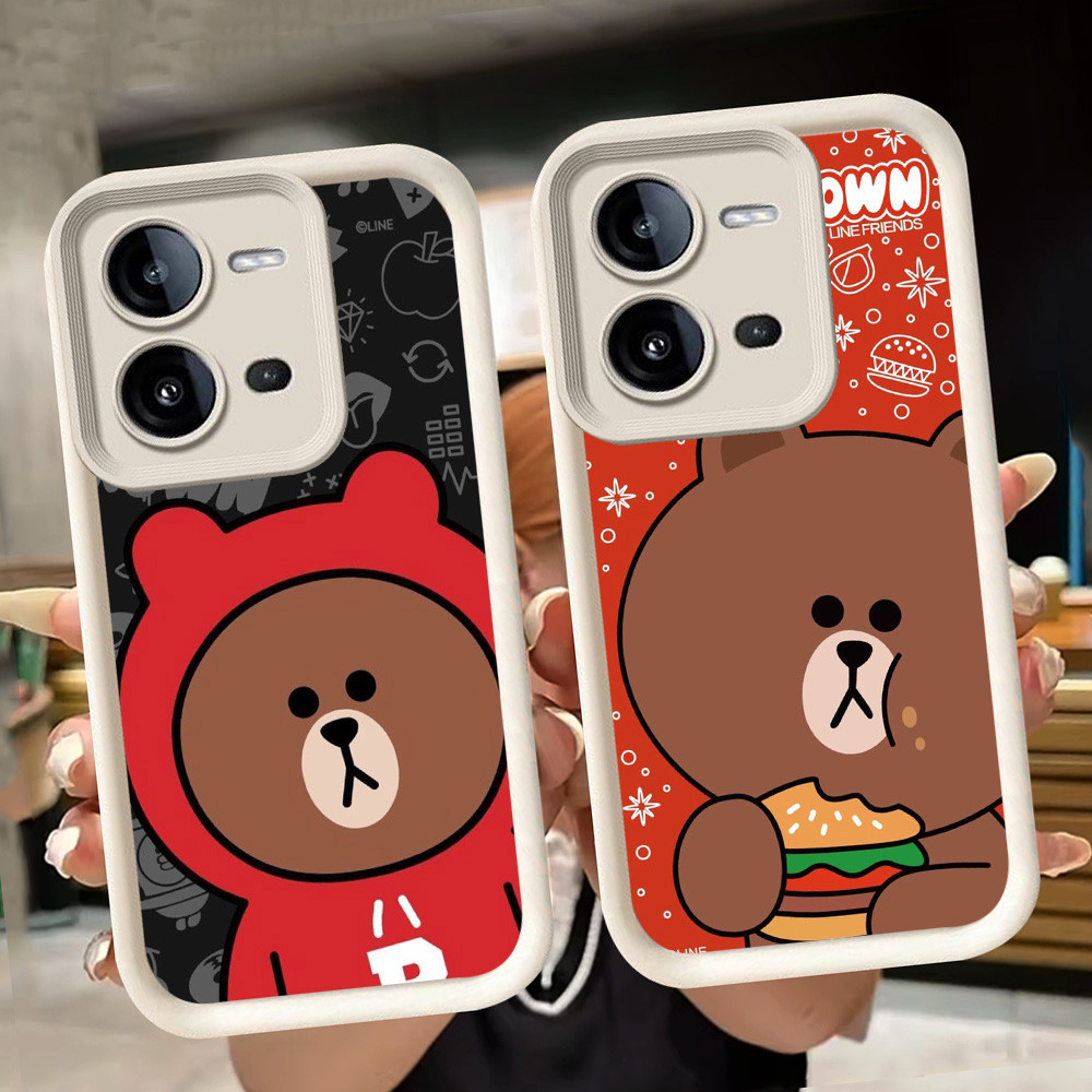 ปลอกอ่อนสําหรับ VIVO Y33 Y200 Y51A Y51 Y51S V25 V23E V25E V50 V23 Y53s Y75 Y31 5G V50 Lite สีขาว Q9 