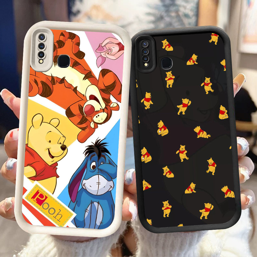 NA-68 หมีพูห์ปลอกกันกระแทกสําหรับ VIVO Y17 Y12 Y50 Y30 Y15 Z1 Y19 V15 Pro