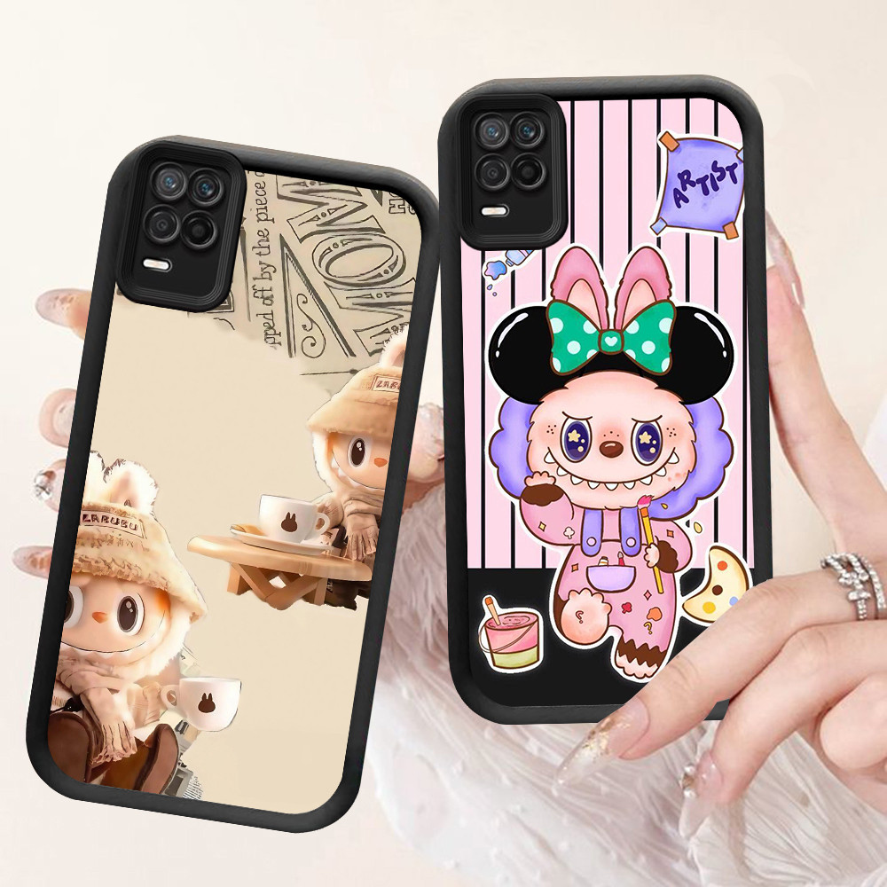 NA-15 การ์ตูนฟักทองกันกระแทกสําหรับ OPPO A54 Realme 8 8S Q3 V13 Narzo 30 Pro