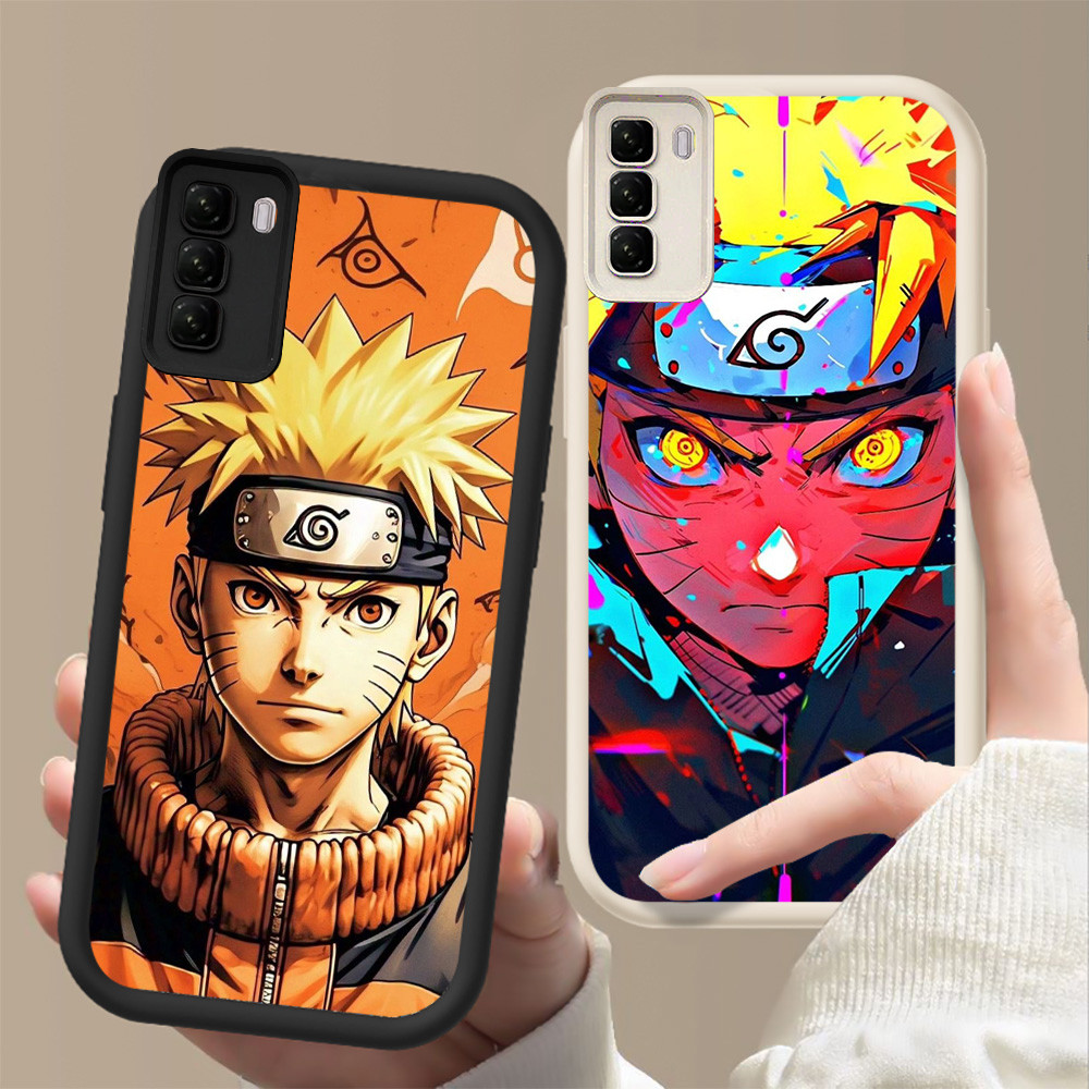 FF-39 Uzumaki NarutoปลอกกันกระแทกสําหรับInfinix HOT 50 Tecno POP Pova 5 8 9 Spark 20 ITEL P55 RS4 Pr