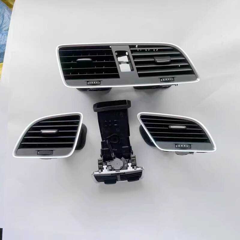 เหมาะสําหรับ Audi Q3 Air Conditioner Air Outlet Dashboard Air Outlet คอนโซลกลาง Air Outlet ซ้ายขวากล