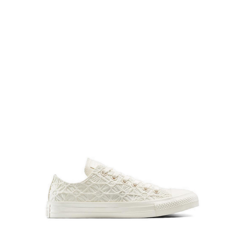 ♞รองเท้าผ้าใบผู้หญิง Converse CTAS Textured Material - Egret/Egret/Egret 2025