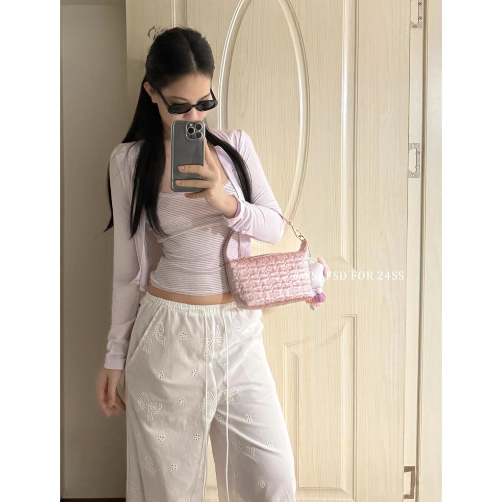 FSAFSD ชุดเสื้อดูครีมกันแดดพร้อมเสื้อกั๊กสำหรับผู้หญิง แบบสองชิ้น สไตล์เรียบหรู
