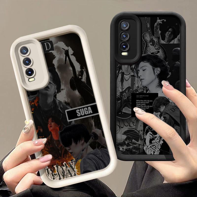 สำหรับ Redmi A1 A2 PLUS A3X A3 PRO A4 TURB O4 เคสโทรศัพท์มือถือ ดวงตานางฟ้า กรณ S335 SUGA AgustD D D