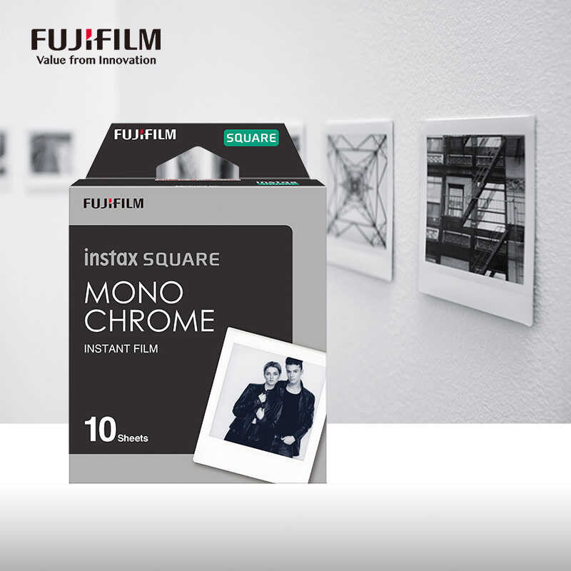 Fujifilm ต้นฉบับ Instax Square Instant White Edge Film ฟิล์มสีสำหรับ Fuji Sq10 Sq6 Sq1 Sq20 Sq40 Sp