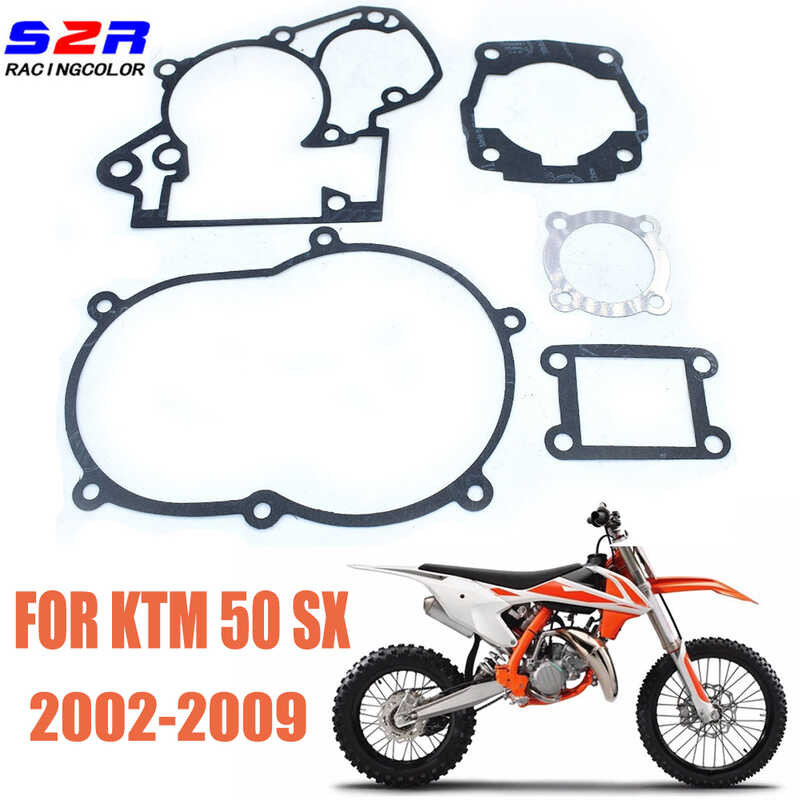 ชุดปะเก็นเครื่องยนต์สำหรับ KTM Sx50 SX 50 SX 2002-2009 2004 2005 2007 200