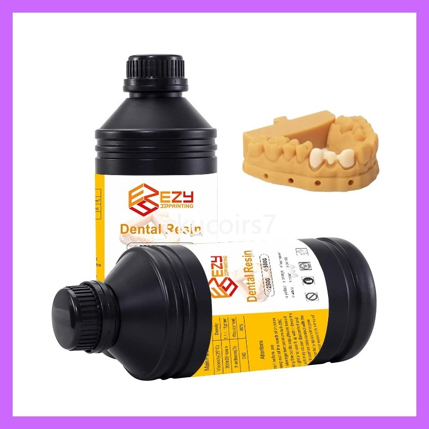 tk EZY Dental 3D Printer Resin Temporary crown UV Resin High Precision Dental Guide Plate Photopoly