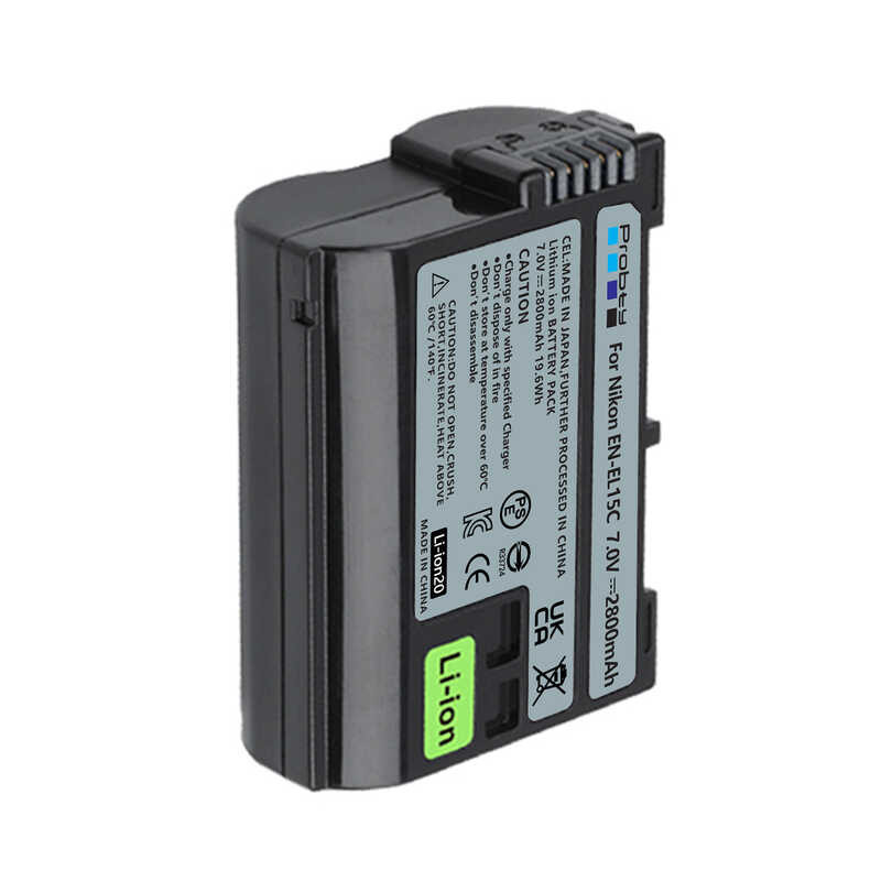 En-El15c 8Ca El15c แบตเตอรี่ En El15 + Charger LED สำหรับ Nikon D500, D610, D75