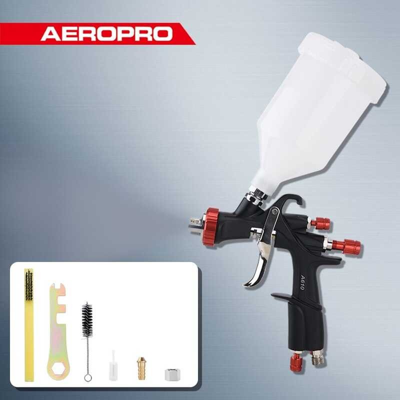2026 ▲□✱ 🍀 AEROPRO LP Paint Spray Car Painting  Airbrush A610 1.3Mm 1.4Mm 1.5Mm 1.7Mm 2.0Mm O
