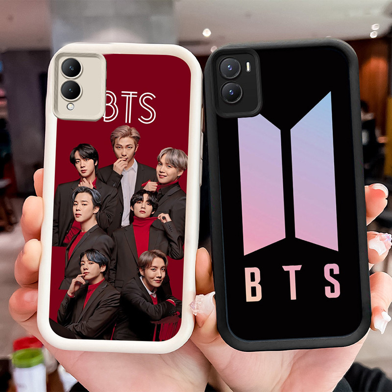 ปลอกกันกระแทกสําหรับ VIVO Y16 Y35 Z9 Y02S Y56 IQOO Y28 Y17S Z9X WF8 BTS Boy