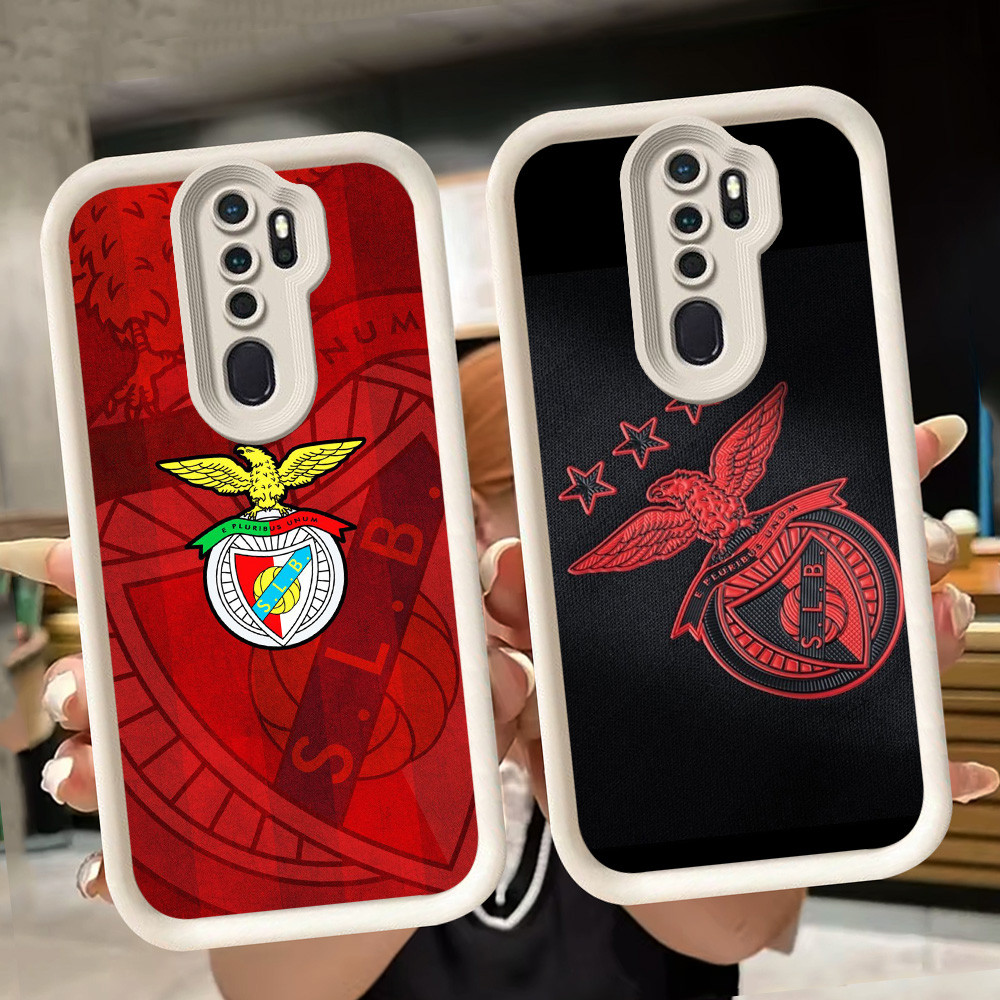 ปลอกอ่อนสําหรับ OPPO Reno A37 A39 A5 2F A9 2020 2Z F11 A83 Pro สีขาว Q92 B-Benfica