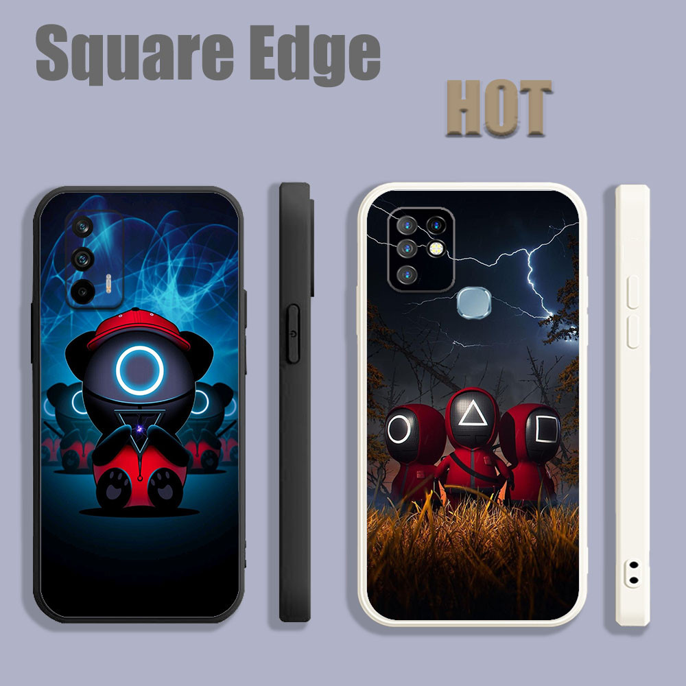 ปลอกสําหรับ Tecno Camon 18 18P 18T Spark Go 2022 เกมปลาหมึกฤดูกาล roblox ความงามเย็น FXU01 เคสโทรศัพ