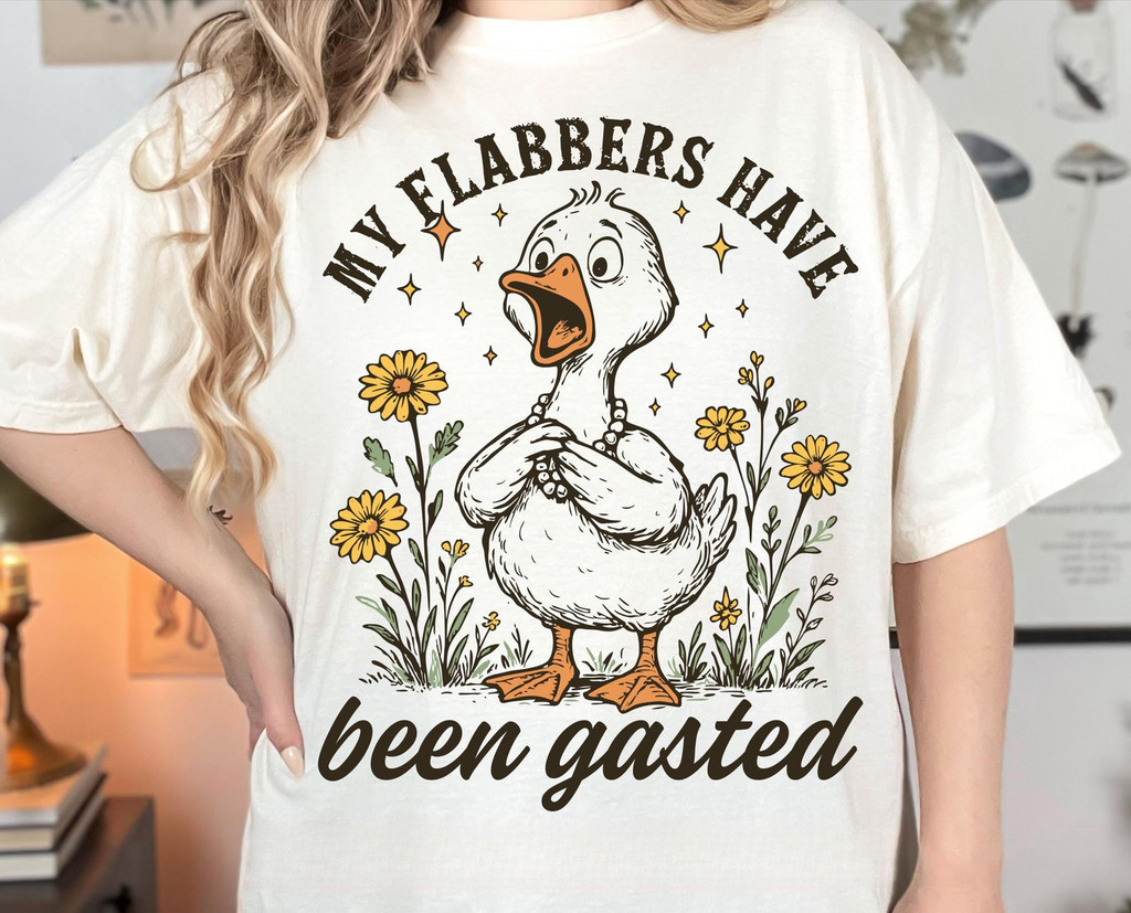 My Flabbers มี Been Gasted PNG Sarcastic Goose Humor Png Gag Rude Goose Mood Snarky สัตว์ Png Attitu