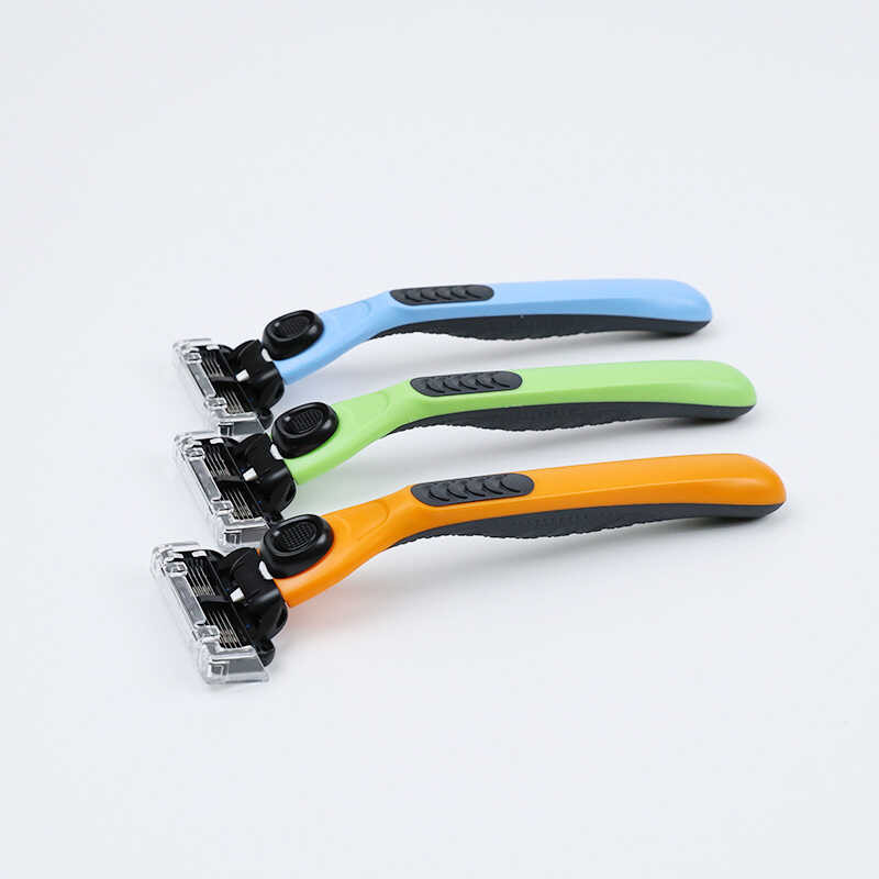 ผลิตโดย Qirui Manual Razor 6 Blades Mens 6-Layer Blade Old-fashioned Manual Razor Razor