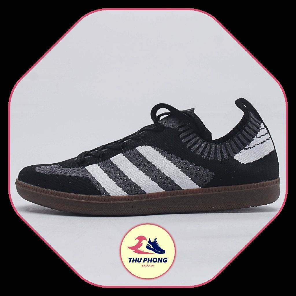 รองเท้าผ้าใบ BEST QUALITY Samba Sock สีดําสีขาว Cq2218 _ _ Adidas _ รองเท้า FULLBOX